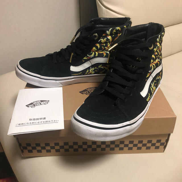 vans SK8 supreme ポジット柄