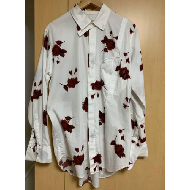 bed j.w ford 18ss rose shirts 薔薇 柄シャツ バラ