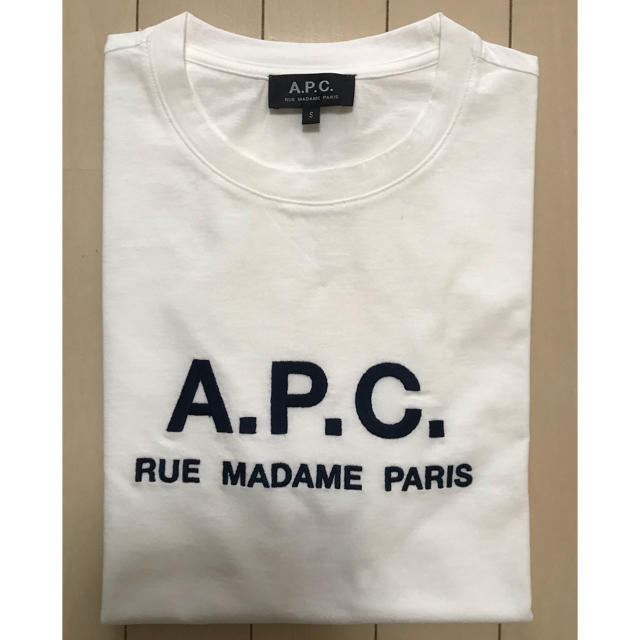 A.P.C.ロゴ Tシャツ アーペーセー 刺繍 Tシャツトップス