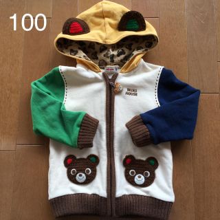 ミキハウス(mikihouse)の専用♫ ミキハウス＊プッチーくん パーカー 100(ジャケット/上着)