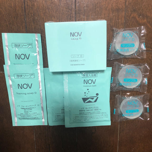 NOV(ノブ)のNOV ノブ ソープD 保湿入浴剤 フォーミングソープ コスメ/美容のボディケア(ボディソープ/石鹸)の商品写真