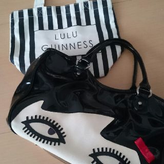 ルルギネス(LULU GUINNESS)の専用ページです【ルルギネス】ドールフェイスバッグ&ランチトート(ハンドバッグ)