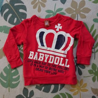 ベビードール(BABYDOLL)の更に値下げ⤵️  100 赤いトレーナーです☺️(その他)