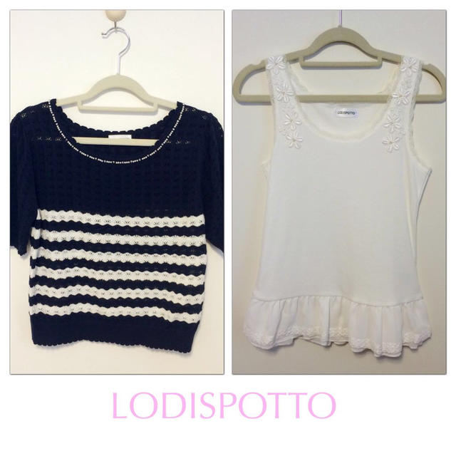 LODISPOTTO(ロディスポット)のsummerニットとタンクセット♡ レディースのトップス(ニット/セーター)の商品写真