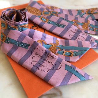 エルメス(Hermes)のHERMES エルメス ツイリー 2本セット(バンダナ/スカーフ)