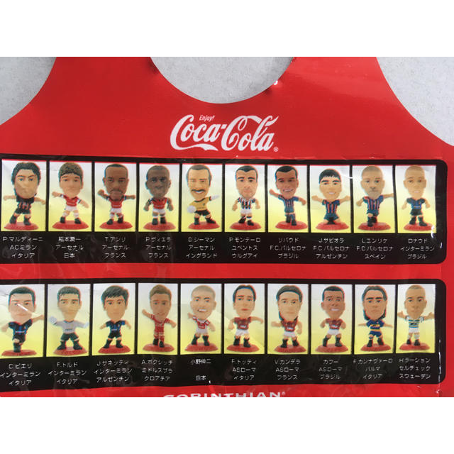 コカ コーラ サッカー フィギュア コレクションの通販 By ましゅう S Shop コカコーラならラクマ