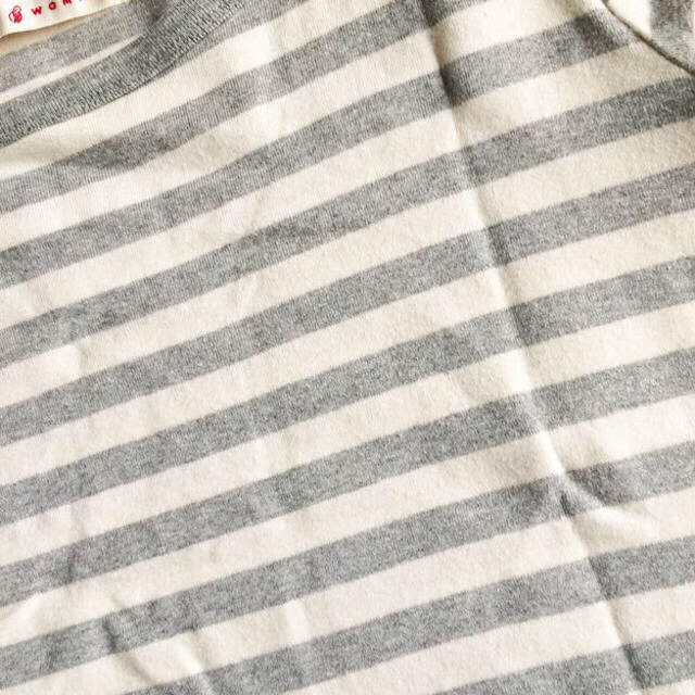 CHILD WOMAN(チャイルドウーマン)のチャイルドウーマン ボーダー Tシャツ レディースのトップス(Tシャツ(半袖/袖なし))の商品写真