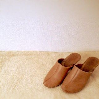 シップス(SHIPS)の美品♡BOSABO＊ウッドサボ(サンダル)