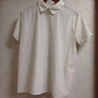 アメリカンアパレル(American Apparel)の丸襟ブラウス(シャツ/ブラウス(半袖/袖なし))