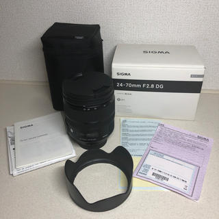 シグマ(SIGMA)のSIGMA 24-70mm F2.8 DG OS HSM Art Nikon(レンズ(ズーム))