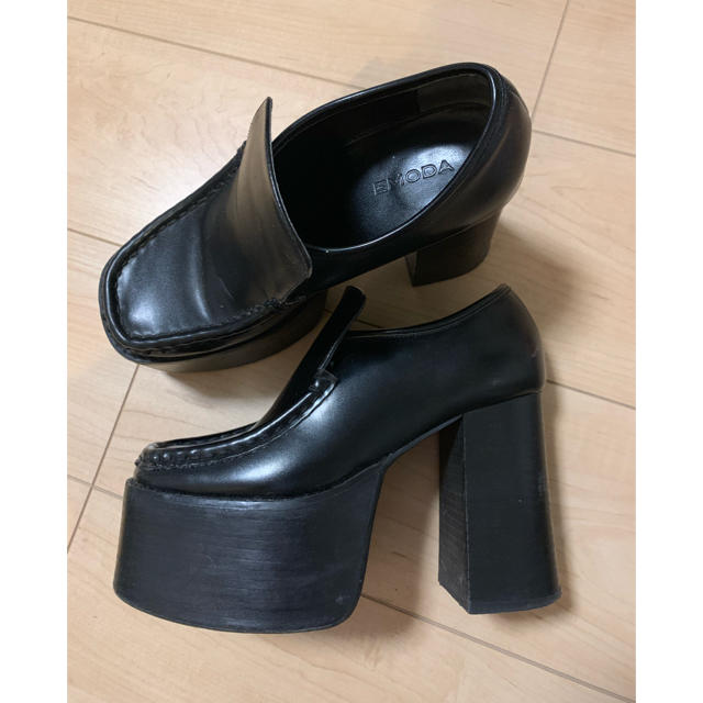 EMODA - EMODA 厚底ローファー Sサイズの通販 by Mia's shop EMODA - EMODA 厚底ローファー Sサイズの通販 by Mia's shop