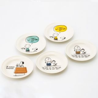 スヌーピー(SNOOPY)の最終値下げ！スヌーピー　ヴィンテージ　ファイブ　プレートセット(食器)