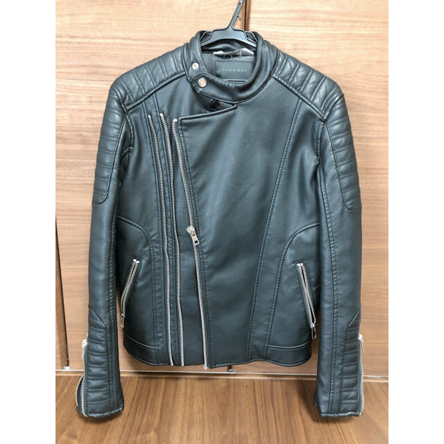 ZARA(ザラ)のZARA メンズ ライダース メンズのジャケット/アウター(ライダースジャケット)の商品写真