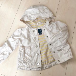 ベビーギャップ(babyGAP)のbaby Gap フードつきブルゾン アウター(ジャケット/コート)