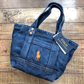 ポロラルフローレン(POLO RALPH LAUREN)の新品  新作 ラルフローレン デニム トートバッグ  ビンテージ 19SS(トートバッグ)