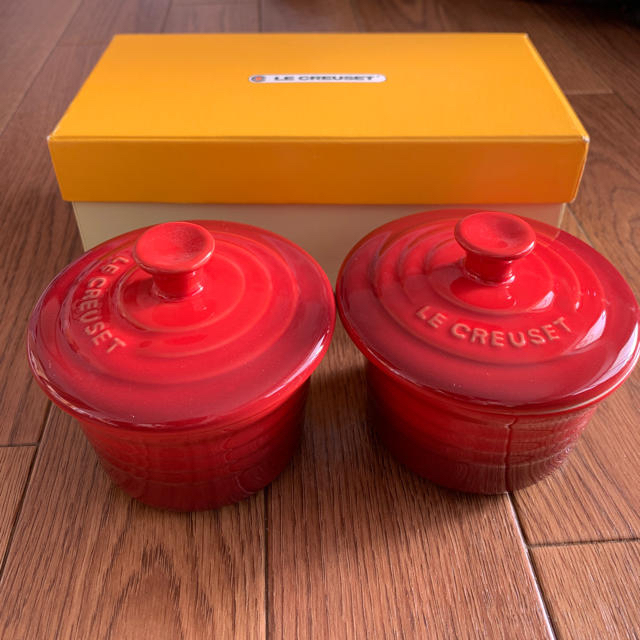 LE CREUSET(ルクルーゼ)のル・クルーゼ LE CREUSET ラムカン2個セット インテリア/住まい/日用品のキッチン/食器(食器)の商品写真