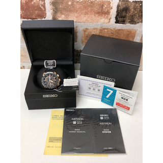 セイコー(SEIKO)のセイコー アストロン SBXB055 電波ソーラー メンズ 腕時計 付属品付き(腕時計(デジタル))