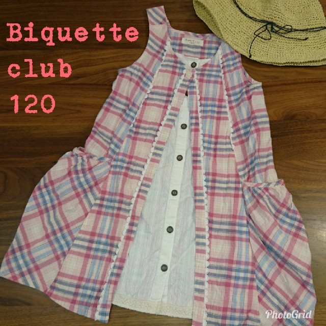 Biquette Club(ビケットクラブ)のワンピース Biquetteclub 120 キッズ/ベビー/マタニティのキッズ服女の子用(90cm~)(ワンピース)の商品写真