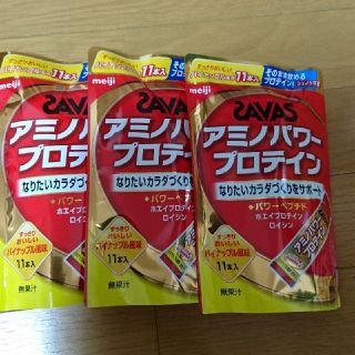 ザバス(SAVAS)のSAVASザバス アミノパワープロテイン パイナップル風味33本(トレーニング用品)