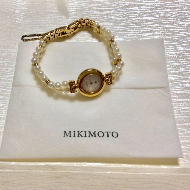 MIKIMOTO(ミキモト)のMIKIMOTO International パールブレスレットウォッチ レディースのファッション小物(腕時計)の商品写真