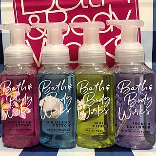 バスアンドボディーワークス(Bath & Body Works)のBath&Body Works☆フォーミングハンドソープ4本セット(ボディソープ/石鹸)