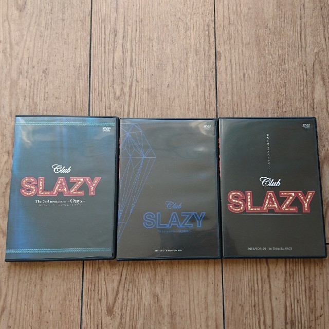 Club SLAZY 1st 2nd 3rd DVD