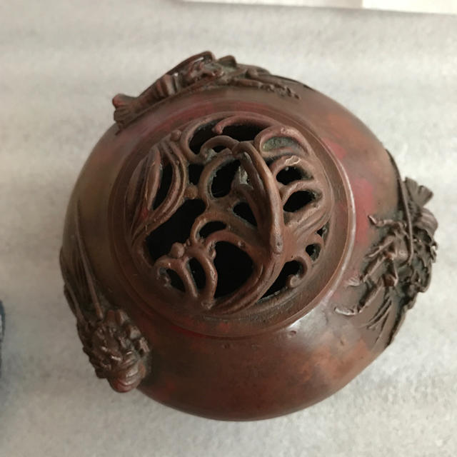 香炉   須賀月真 作  蝦