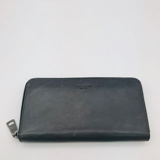 コーチ(COACH)の1点限り coach コーチ 長財布 グレー 正規品  財布 ユニセックス (長財布)