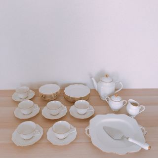 ノリタケ(Noritake)のノリタケ bone china コンテンポラリー ティーセット(食器)