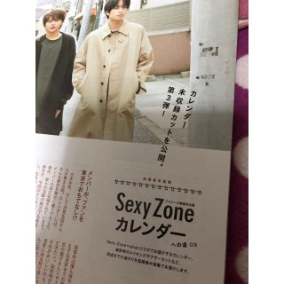 セクシー ゾーン(Sexy Zone)のanan 2138号 SexyZone 切り抜き(アート/エンタメ/ホビー)