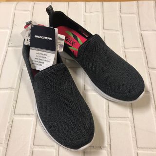 スケッチャーズ(SKECHERS)の新品♡スケッチャーズ 25㎝ スリッポン グレー(スリッポン/モカシン)