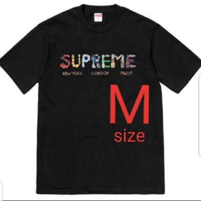 supreme rocks tee BLACK　シュプリーム　ロックスt