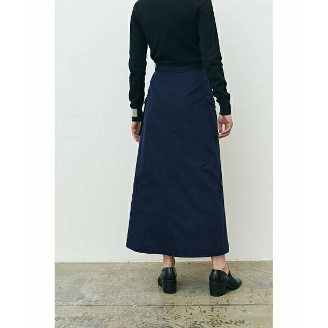 STUDIOUS(ステュディオス)の【新品】CLANE /MILITARY PLEATS DOCKING SKIRT レディースのスカート(ロングスカート)の商品写真