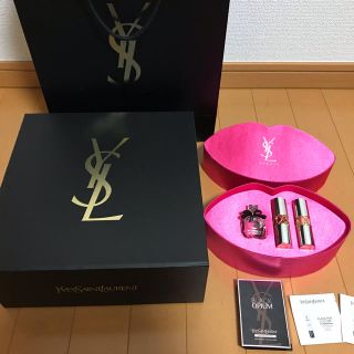 サンローラン(Saint Laurent)のYSL サンローラン キス&ラブ 限定 未使用(口紅)