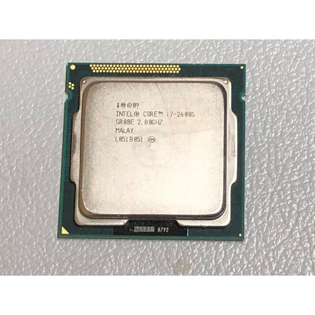 動作品core i7-2600s LGA1155 スマホ/家電/カメラのPC/タブレット(PCパーツ)の商品写真