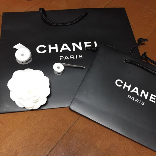 CHANEL(シャネル)の値下げ シャネル 袋 ショップ 1枚 レディースのバッグ(ショップ袋)の商品写真