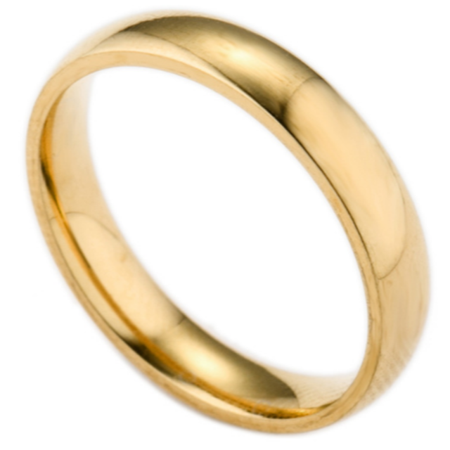 シンプルなファッションリング　(ゴールド) レディースのアクセサリー(リング(指輪))の商品写真