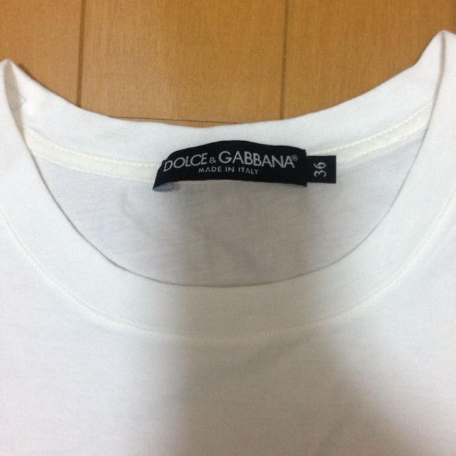 DOLCE&GABBANA(ドルチェアンドガッバーナ)のドルガバ👚Tシャツ レディースのトップス(Tシャツ(半袖/袖なし))の商品写真