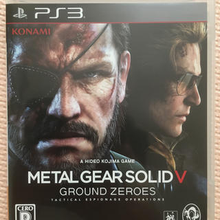 プレイステーション3(PlayStation3)のps3 METAL GEAR SOLID 5：GROUND ZEROES(家庭用ゲームソフト)
