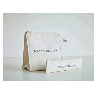 ディーンアンドデルーカ(DEAN & DELUCA)の新品未使用 DEAN&DELUCA ランチバッグ&カトラリーポーチ 2018 白(弁当用品)