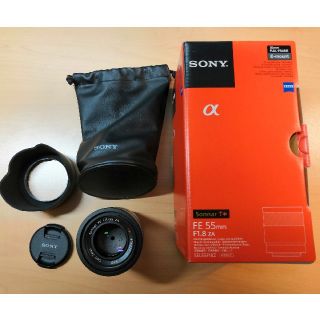 ソニー(SONY)のMeさん専用 SONY Eマウント SEL55F18Z Carl Zeiss(レンズ(単焦点))