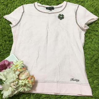 フォクシー(FOXEY)のフォクシー❤︎レディベーシックトップス(カットソー(半袖/袖なし))