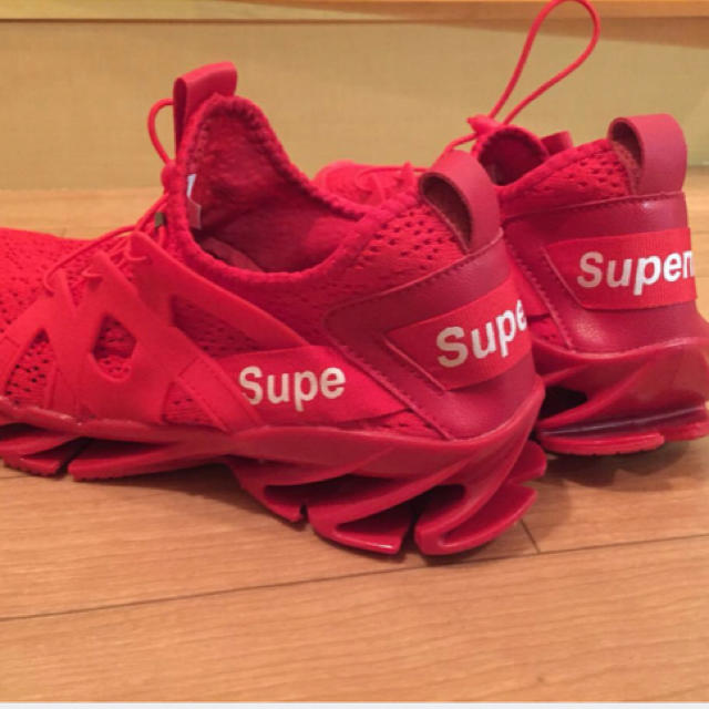 Supreme Superme シューズ レッド シュプリーム スニーカー 赤 靴 の通販 By S S Shop シュプリームならラクマ