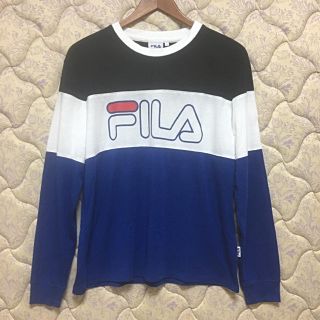 フィラ(FILA)の三色切り替えロンT フィラ(Tシャツ/カットソー(七分/長袖))