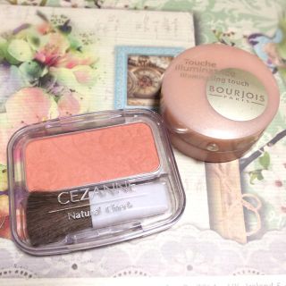 ブルジョワ(bourjois)のブルジョワ＆セザンヌ チークセット(チーク)