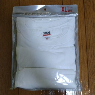 売約済 新品未使用 anvil 半袖ポケットTシャツ XL 白(Tシャツ/カットソー(半袖/袖なし))