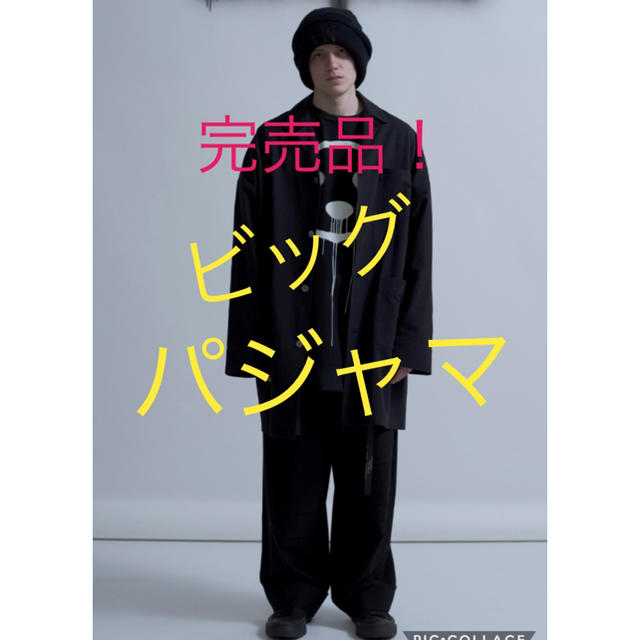 LAD MUSICIAN - 完売品!スーパービッグ パジャマシャツ ブラックの