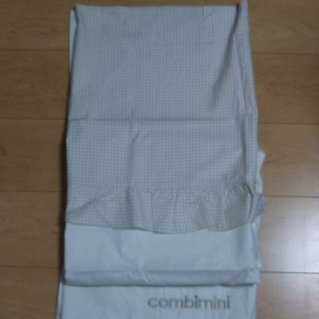 Combi mini(コンビミニ)のコンビミニ 掛け布団カバー 未使用品 キッズ/ベビー/マタニティの寝具/家具(シーツ/カバー)の商品写真