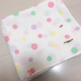 ミキハウス(mikihouse)の【新品未使用】MIKIHOUSE ガーゼマルチケット(おくるみ/ブランケット)