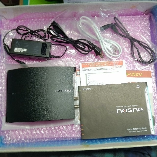 nasne(ナスネ)のSONY  nasne  1TB   CUHJ-15004　　保証残あり エンタメ/ホビーのゲームソフト/ゲーム機本体(その他)の商品写真